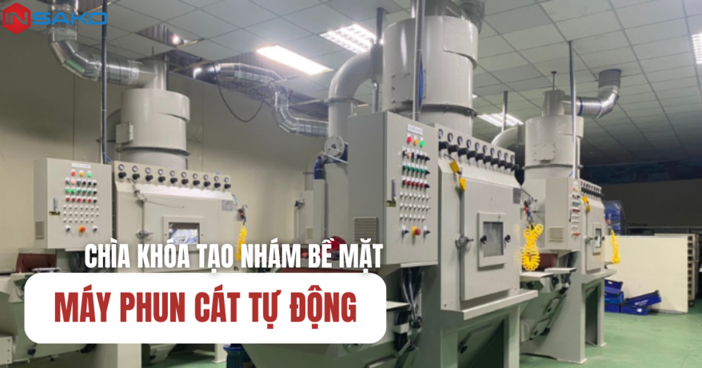 Ảnh bìa máy phun cát tự động insako