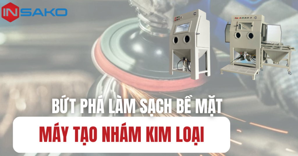 ảnh bìa máy tạo nhám kim loại